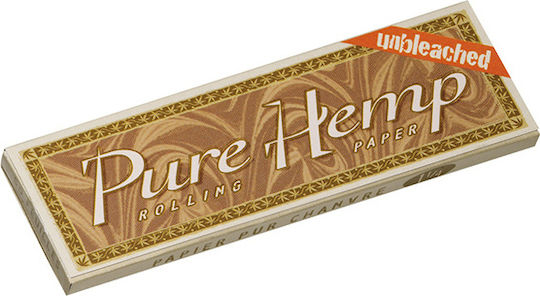 Pure Hemp Unbleached Unbehandelt Zigarettenpapier 1+1/4 50 Blätter 1Stück