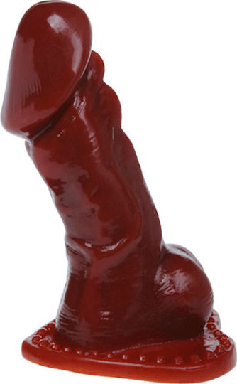 Baile Manșon Stimulator Cu Vibrație Extensie De Penis Cu Vibrație Maro 13cm
