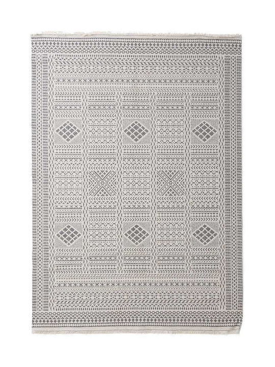 Royal Carpet 22094 Χαλί Ορθογώνιο Καλοκαιρινό Βαμβακερό Casa Cotton Grey