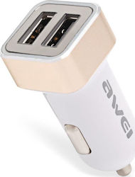 Awei C-200 Car Charger 2.4A with Ports 2xUSB-A ...