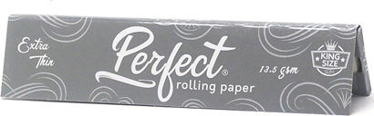 Perfect Perfect Ασημί Slim Χαρτάκια Στριφτού Τσιγάρου Slim King Size 33 φύλλα 1τμχ