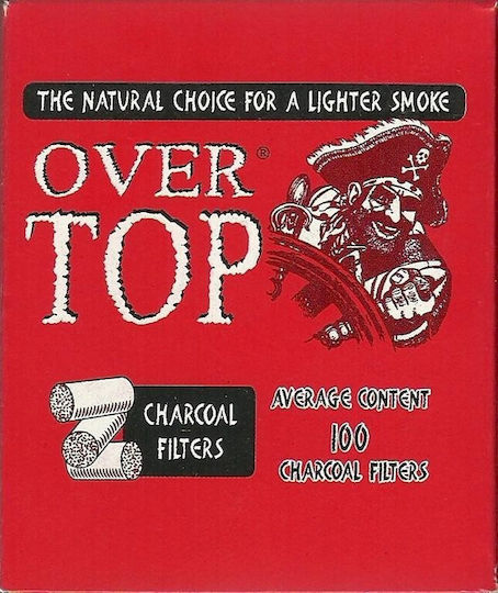 Over Top Regular Ενεργού Άνθρακα 100 Φιλτράκια