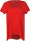 BodyTalk 1201-903528 Women's Athletic T-shirt Red 1201-903528-00300