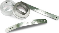 Dymo 35800 Bandă Pentru Etichetări 3.65m x 12mm În Culoare Argintie