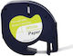 Dymo Label Maker Tape 4m x 12mm In White Colour Compatible With Dymo D1 Dymo LetraTag/LT Casio XR(EZ-Label)