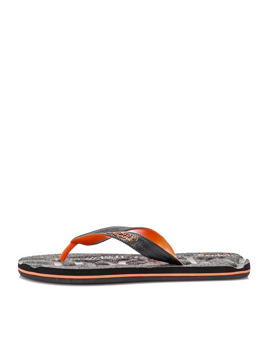 D1 Scuba Grit Flip Flop Ανδρικά Flip Flops Μαύρα