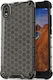 Hurtel Honeycomb Back Cover Σιλικόνης Μαύρο (Re...