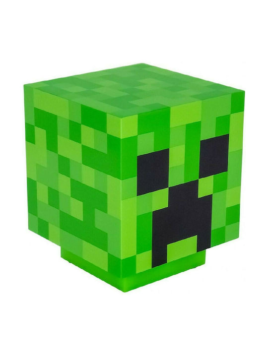Paladone Παιδικό Διακοσμητικό Φωτιστικό Minecraft Creeper Πράσινο 11εκ.