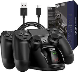 Orzly Dual Charging Dock Console & Controller Stand for PS4