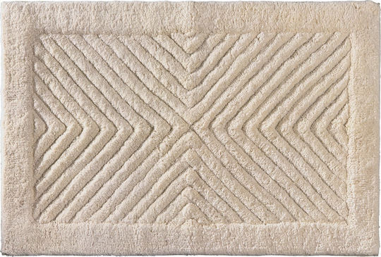 Guy Laroche Бански килим Памук Правоъгълена Mozaik 1127091120046 Natural 70x120бр