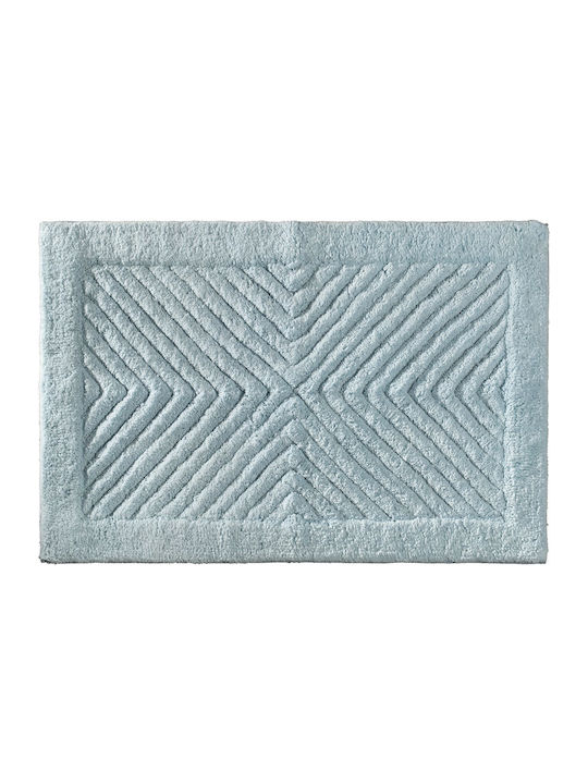 Guy Laroche Bath Mat Cotton Mozaik 1127091120036 Sky 55x85cm