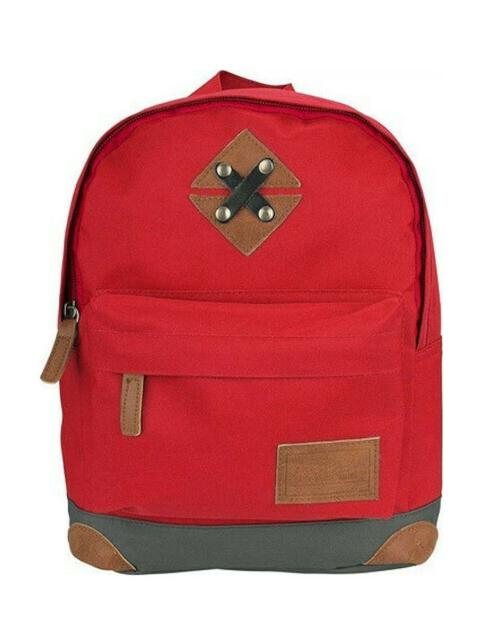 Avento Abbey 21RH Fabric Backpack Red