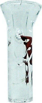 Raw Τζιβάνες Slim Glass X-Tips Πεπλατυσμένη 6mm Διάφανο