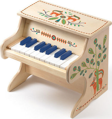 Djeco Wooden Piano for 3+ Years