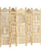 vidaXL Decorative Room Divider Wooden with 5 Panels 200x165cm
