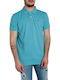 Emerson Polo Short Sleeve Blouse Lake Green