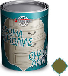 Superlux Боядисване С Цвят На Креда Маслинено Зелен Каки 750мл CHALKPAINT750-Л2
