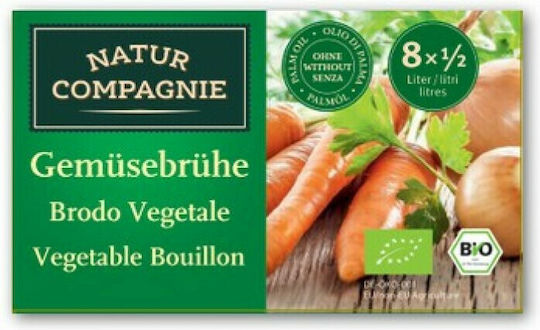 Natur Compagnie Organic Cooking Cubes Vegetables Vegetable 80gr Package of 8