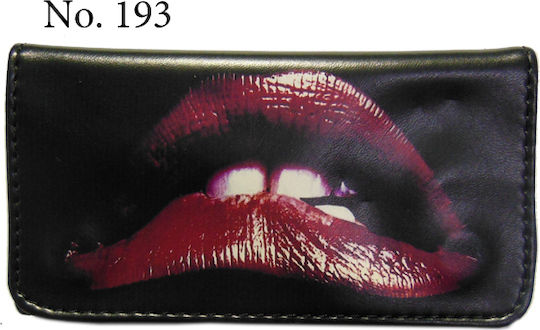 Tfar Tfar Tabaktasche Aus Künstliches Leder Rot Mit Magnetverschluss 15x7.5cm