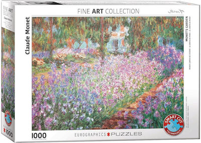 Monet's Garden Puzzle 2D 1000 Pieces