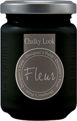 Fleur Chalky Look Χρώμα Κιμωλίας F77 Μαύρο 330ml