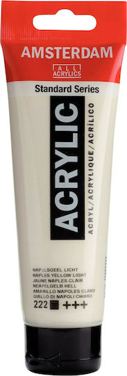 Royal Talens Amsterdam All Acrylics Standard Acrylic Paint Set Naples Yellow Light 222 120ml 1pcs