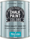 Polyvine Chalk Paint Varnish for Chalk Colour Base Light Light Διάφανο 500ml