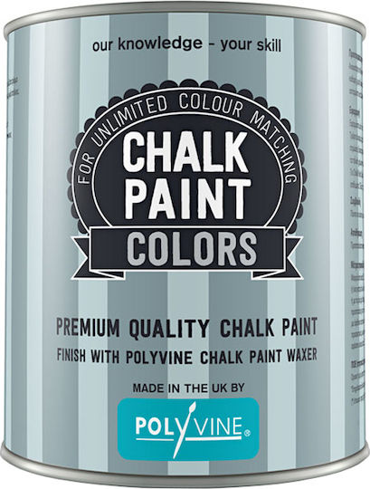 Polyvine Chalk Paint Varnish for Chalk Colour Base Medium Medium Transparent 500ml 05.09.0355