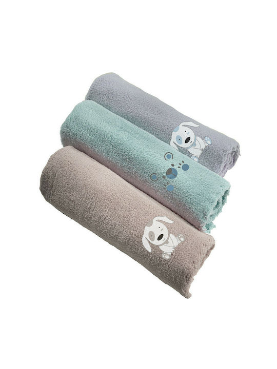 Guy Laroche Κουβέρτα Κούνιας Baby Bear Fleece Π...
