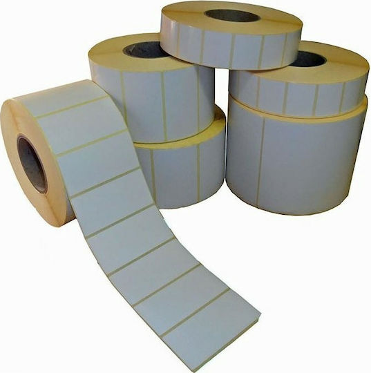 800 Self-Adhesive Label Rolls for Label Printer 58x43mm 1pcs