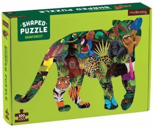 Kids Puzzle Rainforest for 7++ Years 300pcs Mudpuppy