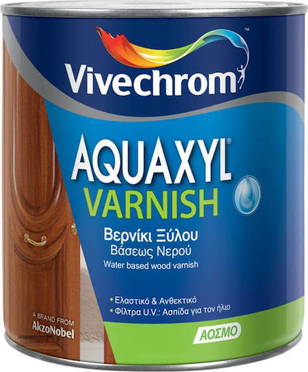 Vivechrom Aquaxyl Varnish Wasser 709 Kastanie Satin,σατεν 750ml