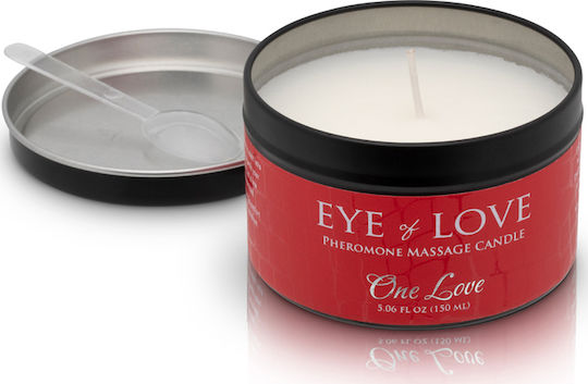 Eye of love One Love Масажна свещ с феромони с аромат Ванила 150мл