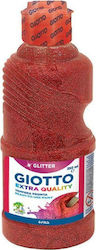 Giotto Extra Quality Tempera Paints Glitter Red...