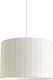 Veis Hesperis Scandinavian Single Bulb Kids Lighting Pendant of Fabric 60W with Drive Size E27 Mint 35x24cm