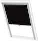 vidaXL Roller Blinds MK04 Total Blackout Black 133517 (with Size Option)