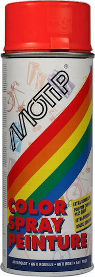 Motip Dupli Spray Paint Deco Acrylic with Shiny Effect Pure Orange RAL 2004 400ml