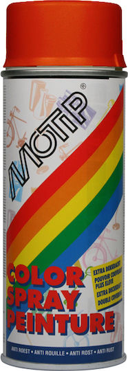 Motip Dupli Spray Farbe Deco Acryl mit Glänzend Effekt Blutorange RAL 2002 400ml