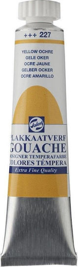 Royal Talens Extra Fine Tempera Paints Yellow Ochre 227 in Tube 20ml 1pcs