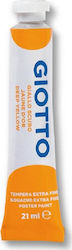 Giotto Tempera Tempera Paints Deep Yellow No 4 ...