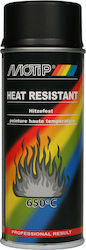 Motip Dupli Σπρέι Βαφής Heat Resistant Μαύρο 400ml