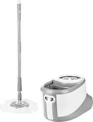 Oxford Home Rotating Bucket Set with Mop with Microfibers Spin Mop 1pcs MP-002