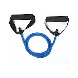 MDS Resistance Bands Gymtube Hard with Handles Blue 0.12m