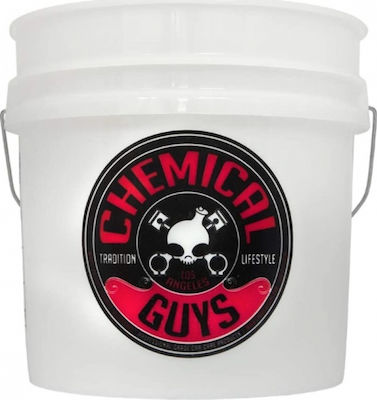 Chemical Guys Mop Bucket Plastic Capacity 17lt White