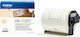 Brother 180 Self-Adhesive Label Rolls for Label Printer 103x164mm 1pcs