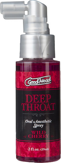 Doc Johnson GoodHead Deep Throat σε Spray με Άρωμα Wild Cherry 59ml