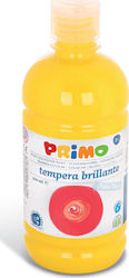 Primo Brillante Tempera Farben 201 Light Yellow in Flasche 500ml 1Stück