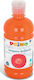 Primo Brillante Tempera Farben Orange 250 in Flasche 500ml 1Stück 202BR500250