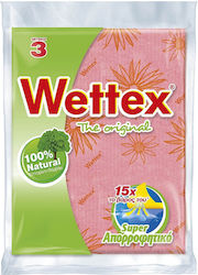 Wettex No 3 Sponge Cloths General Use Pink 26.5x25cm