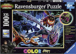 Kids Puzzle Luminous Dragons for 6++ Years 100pcs Ravensburger